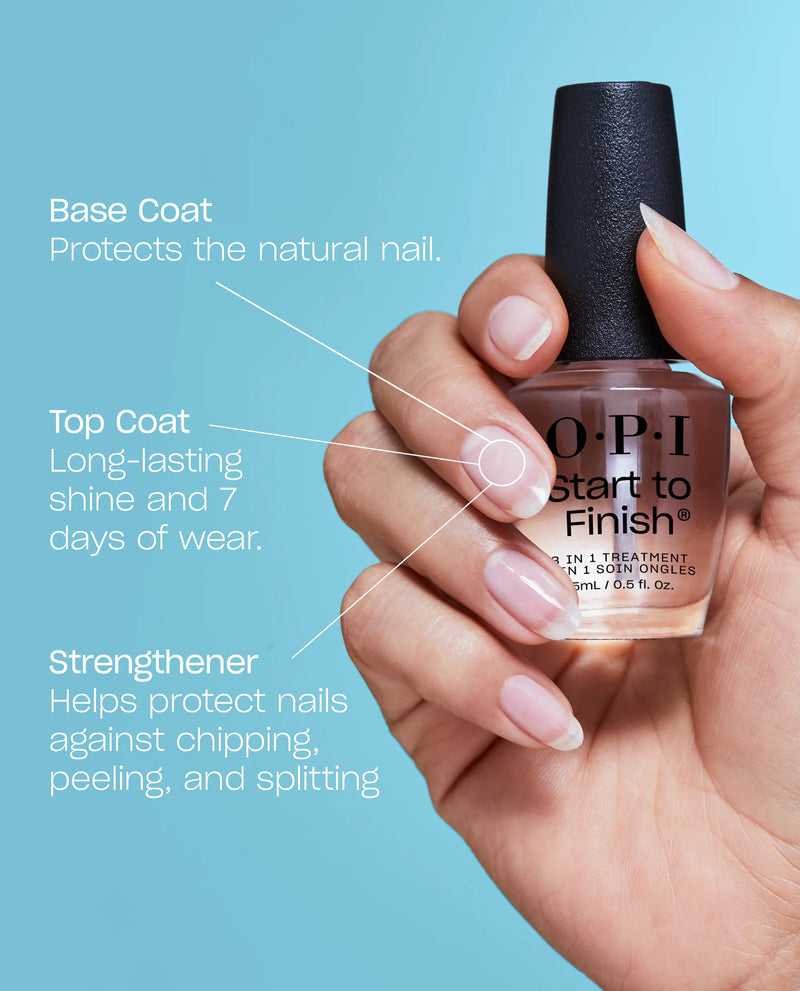 O.P.I Start to Finish 3-in-1 Treatment