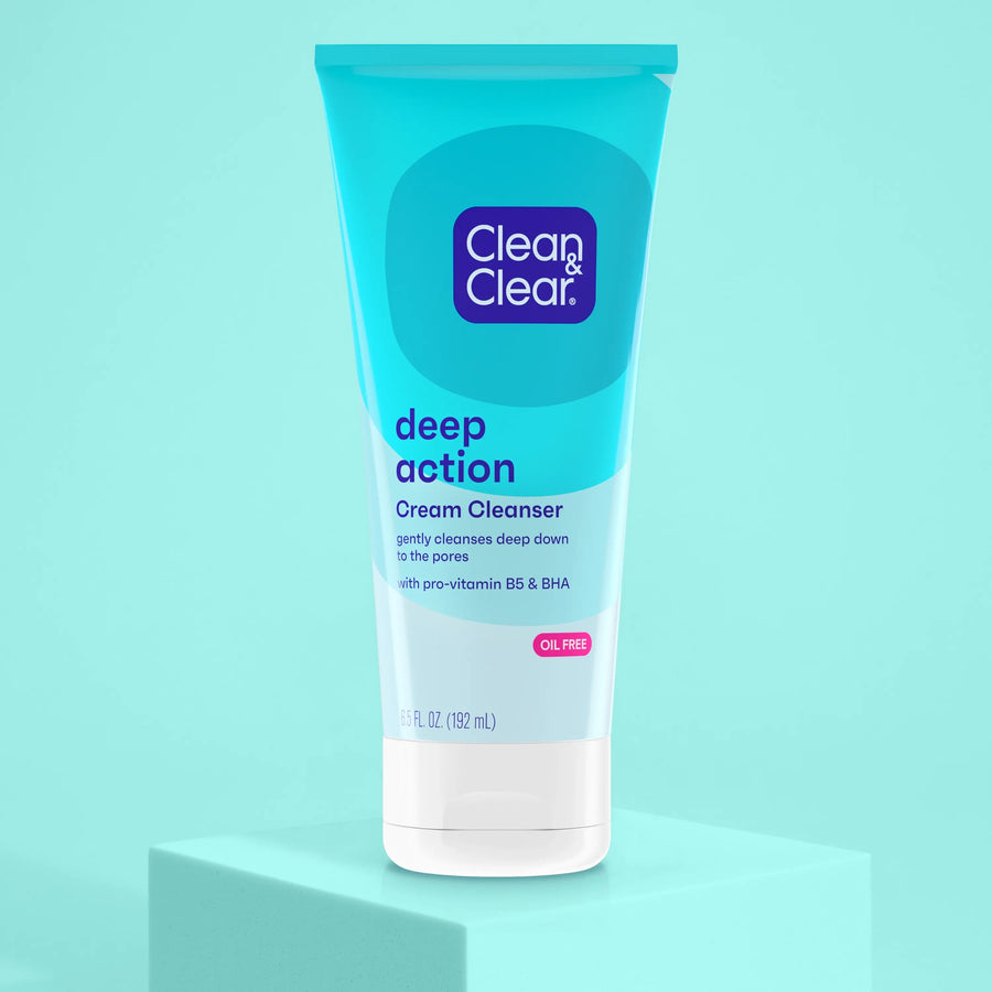 Clean And Clear Deep Action Cream Cleanser 192 ml