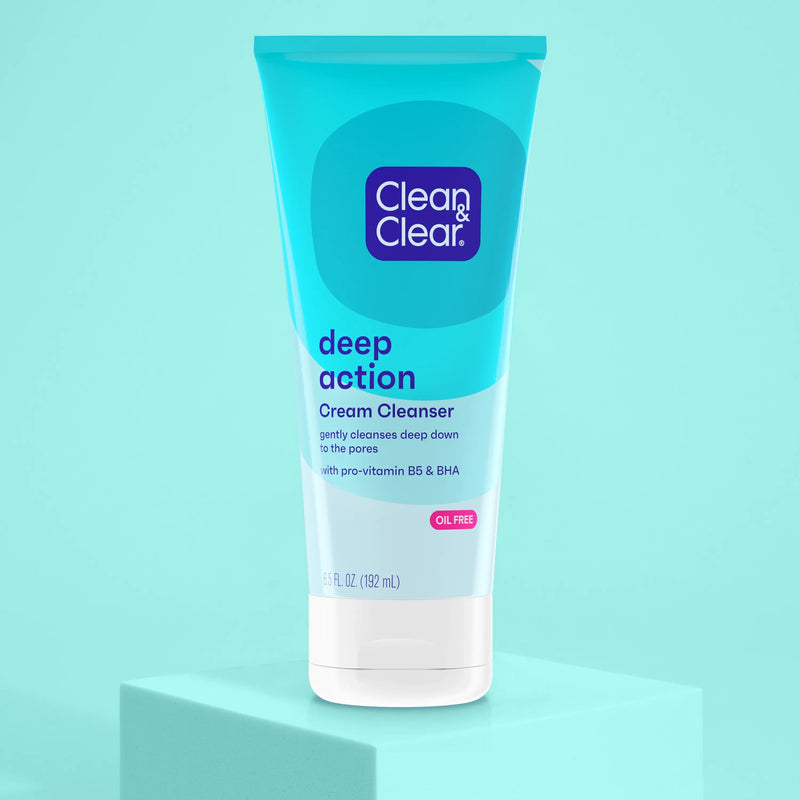 Clean And Clear Deep Action Cream Cleanser 192 ml