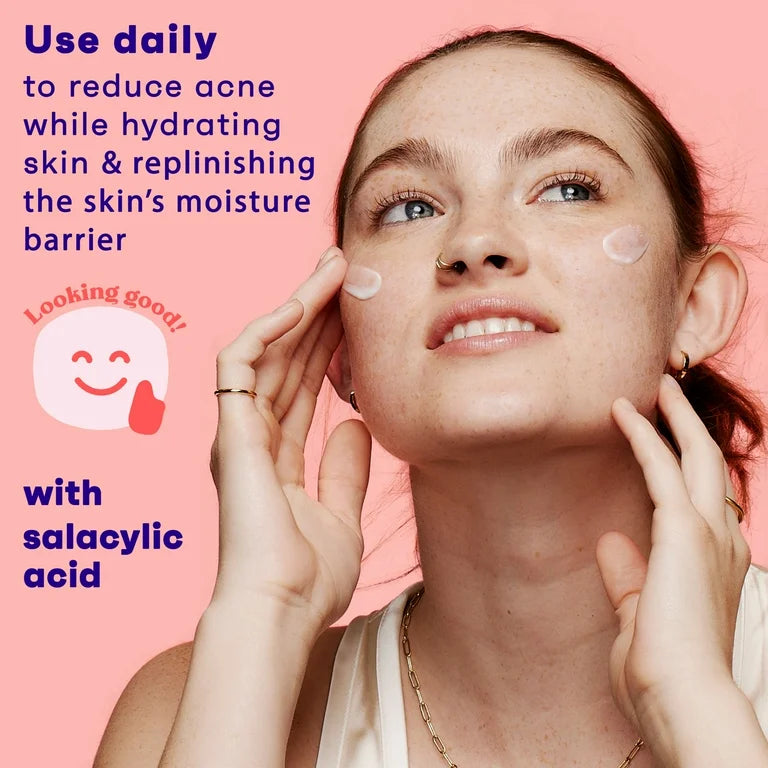 Clean & Clear Essentials Dual Action Acne Facial Moisturizer, 4 fl. oz