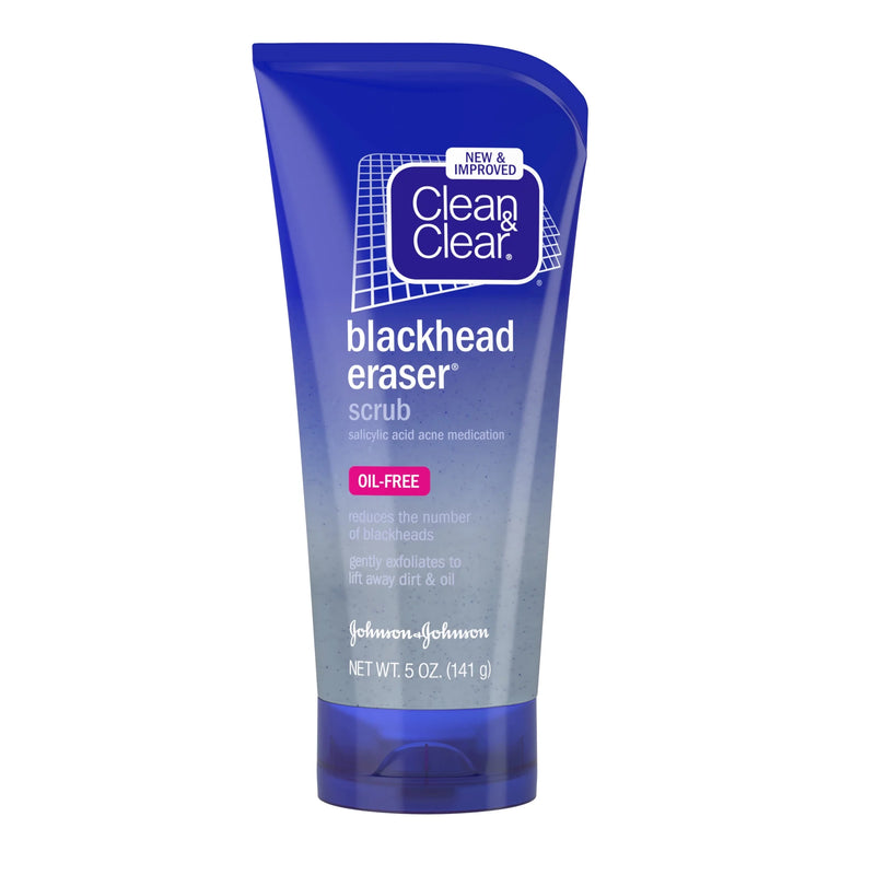 Clean & Clear Blackhead Eraser Facial Scrub 2% Salicylic Acid 141 Gram