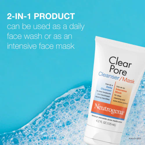 Neutrogena Clear Pore Cleanser/Mask 4.20 oz