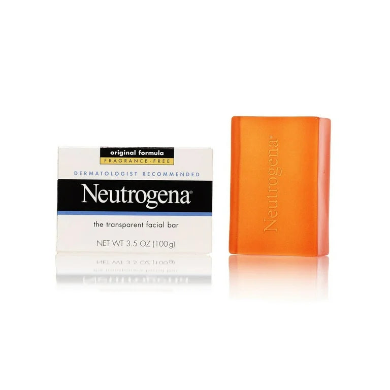 Neutrogena The Transparent Facial Bar Original Formula, 3.50 oz