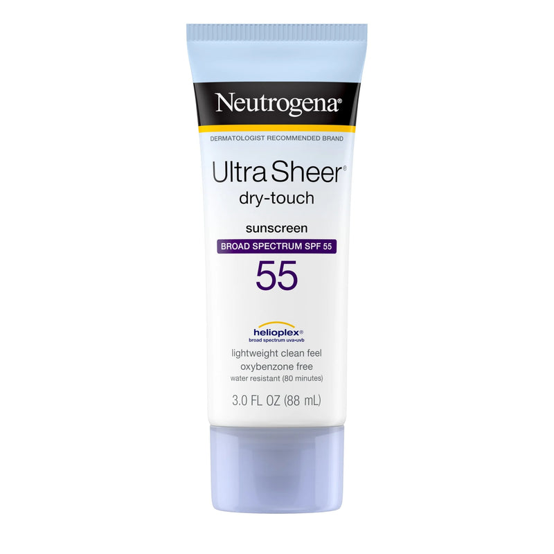 Neutrogena Ultra Sheer Dry-Touch SPF 55 Sunscreen Lotion, 3 fl. Oz