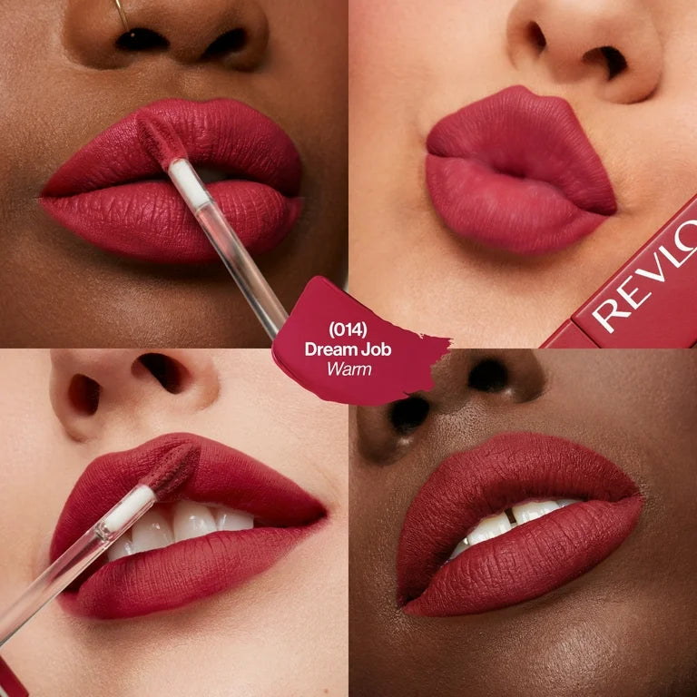 Revlon ColorStay Limitless Matte Liquid Lipstick 24HR Wear 014 Dream Job
