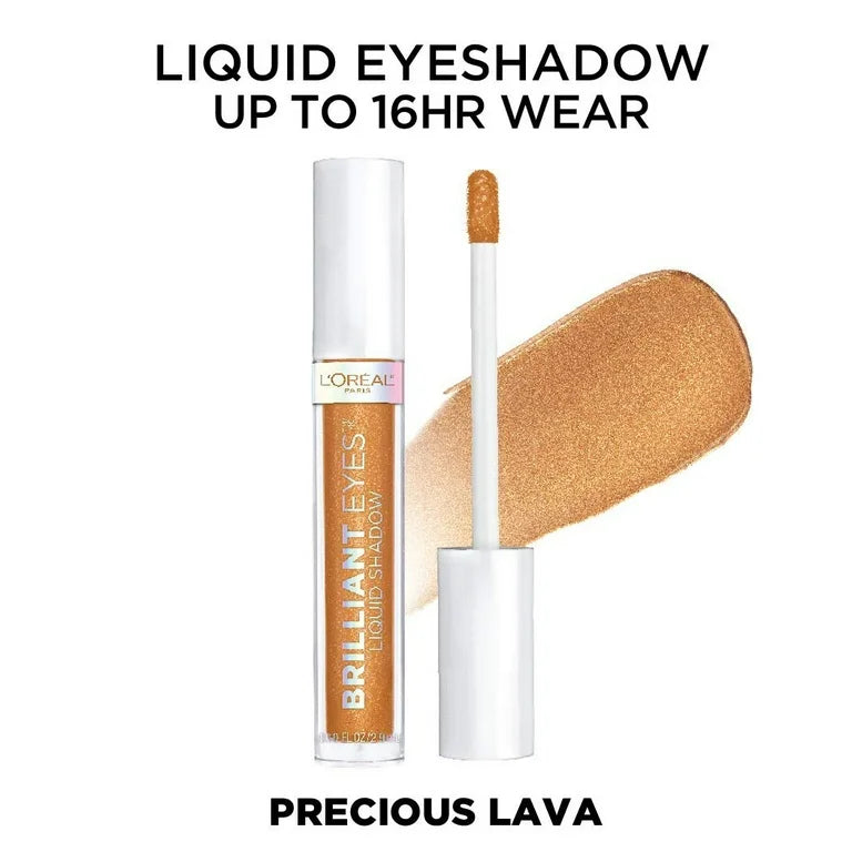 Loreal Paris Brilliant Eyes Liquid Eye Shadow - 450 Precious Lava