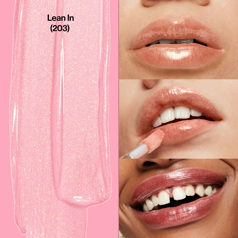 Revlon Super Lustrous Moisturizing High Shine Lip Gloss, 203 Lean In