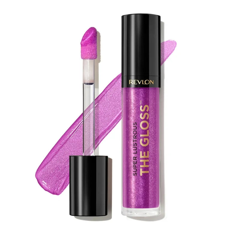 Revlon Super Lustrous Moisturizing High Shine Lip Gloss, 230 Suger Violet