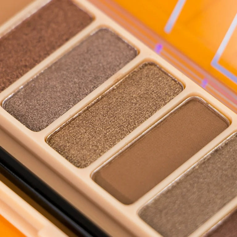 LA Colors Ultra-Buttery & Vibrant Color Vibe Eyeshadow Palette, Nude