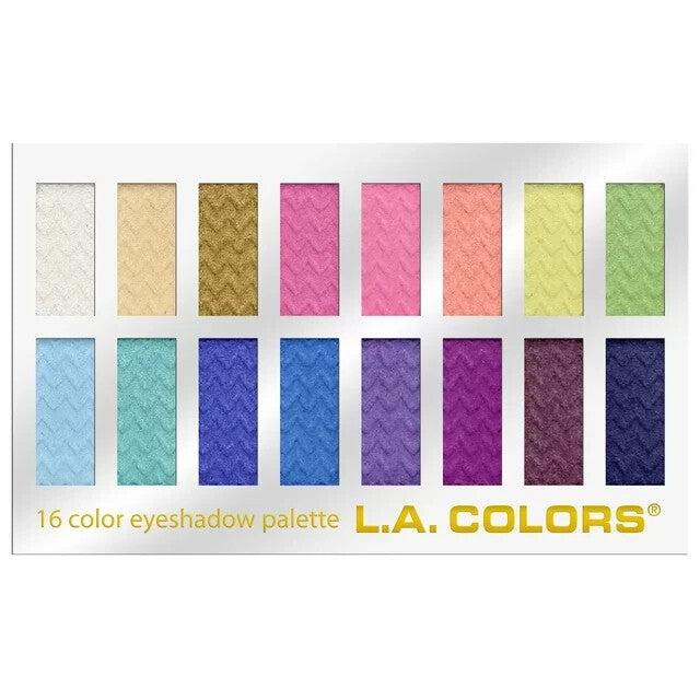 L.A. Colors 16 Color Eyeshadow Palette - Haute