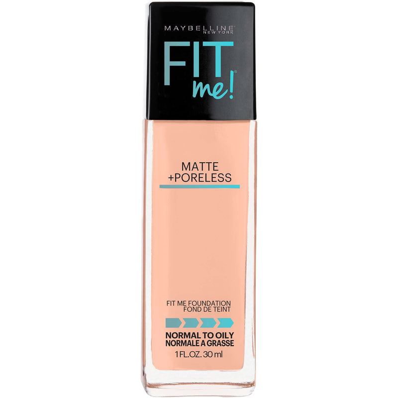 Maybelline FIT ME Matte Plus Poreless Foundation 125 Nude Beige