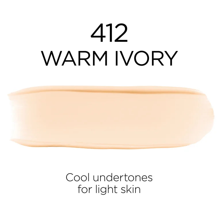 Loreal Paris Infallible 32 Hour Fresh Wear Foundation with SPF 25 -412 Warm Ivory