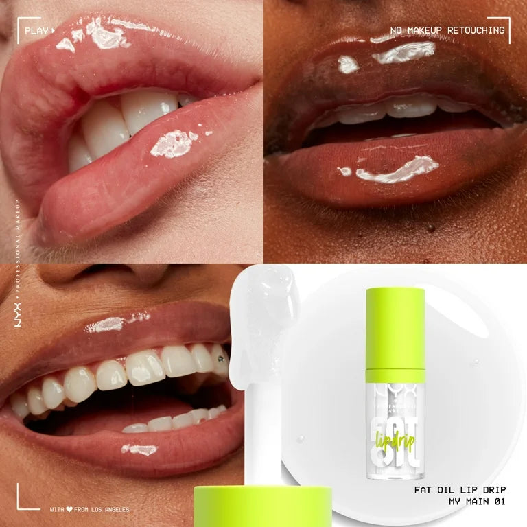 Nyx Cosmetics Fat Oil Lip Drip Lip Gloss 01 My Main
