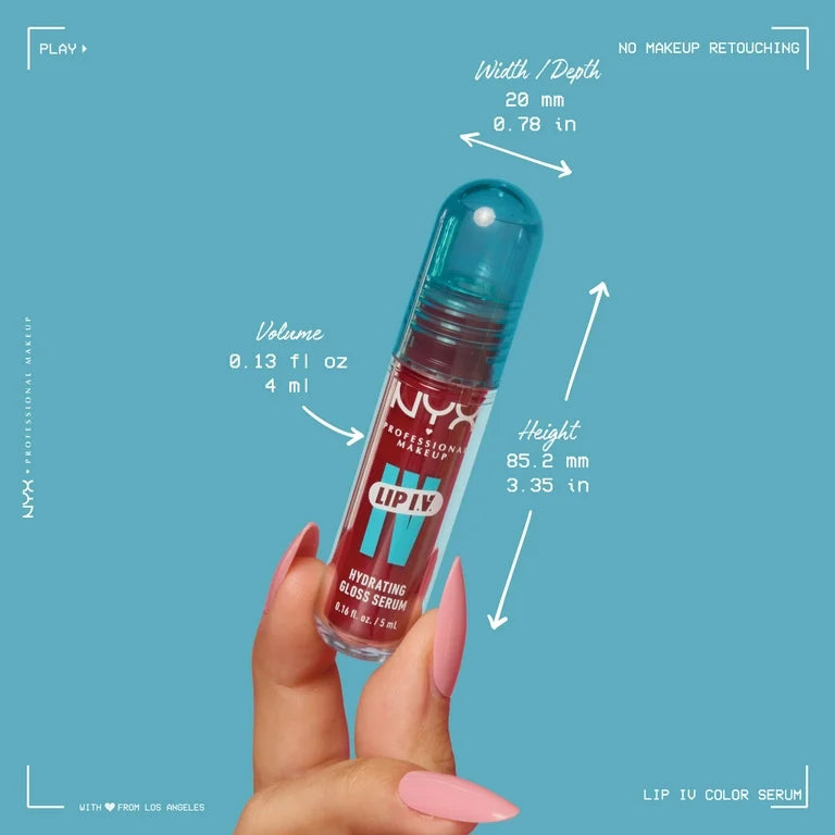Nyx Lip IV Hydrating Gloss Stain 10 Berry Thristy