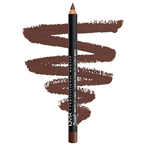 Nyx Cosmetics Suede Matte Lip Liner Velvet Soft Vegan Lip Pencil Moon Walk