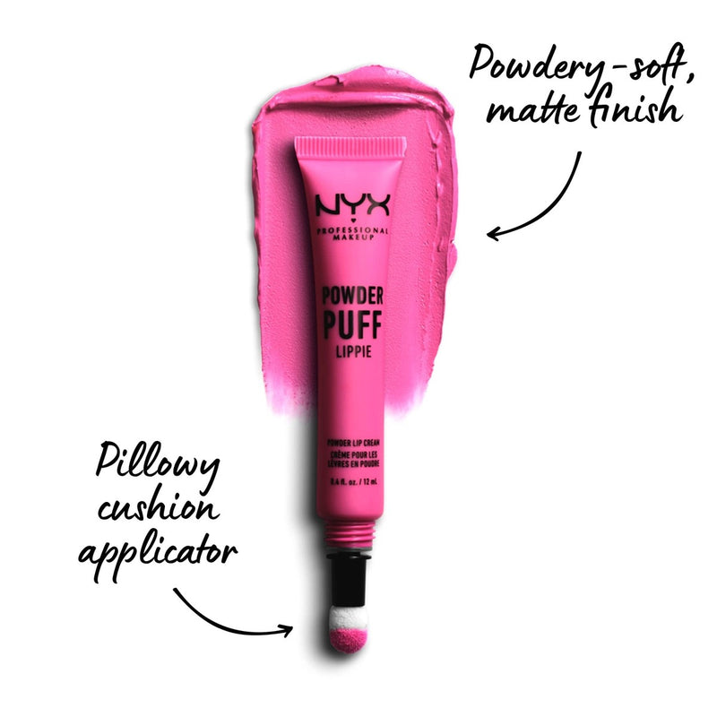 Nyx Powder Puff Lippie Lip Cream, Liquid Lipstick Bby