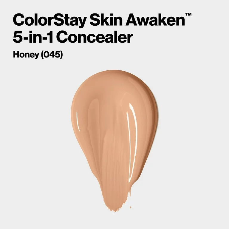 Revlon ColorStay Skin Awaken Concealer, 045 Honey, 0.27 fl oz
