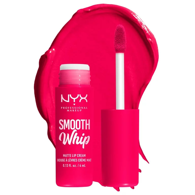 NYX Professional Makeup Smooth Whip Blurring Matte Liquid Lipstick Pillow Fight