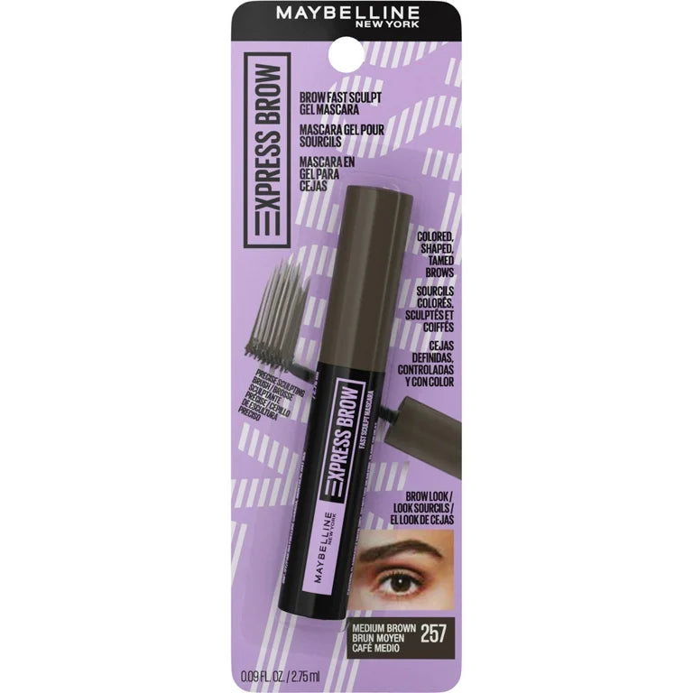 Maybelline New York Express sculpt Gel Mascara 257 Medium Brown