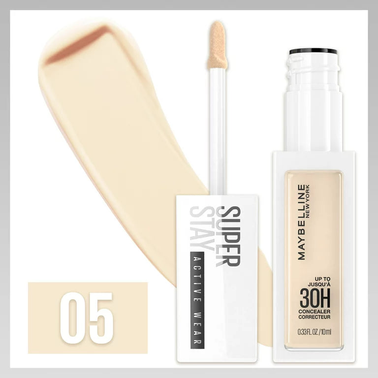 Maybelline Super Stay Active Wear Liquid Concealer, Up to 30hr Wear Shade  05