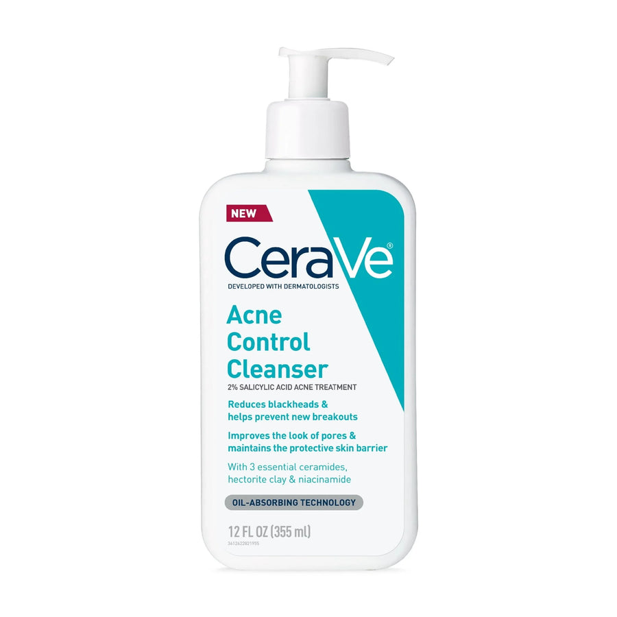 CeraVe Acne Control Cleanser 2% Salicylic Acid - 355ml Exp 05/27