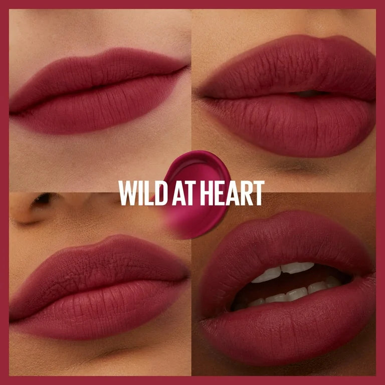 Maybelline Super Stay Teddy Tint Liquid Lip Tint 50 Wild At Heart