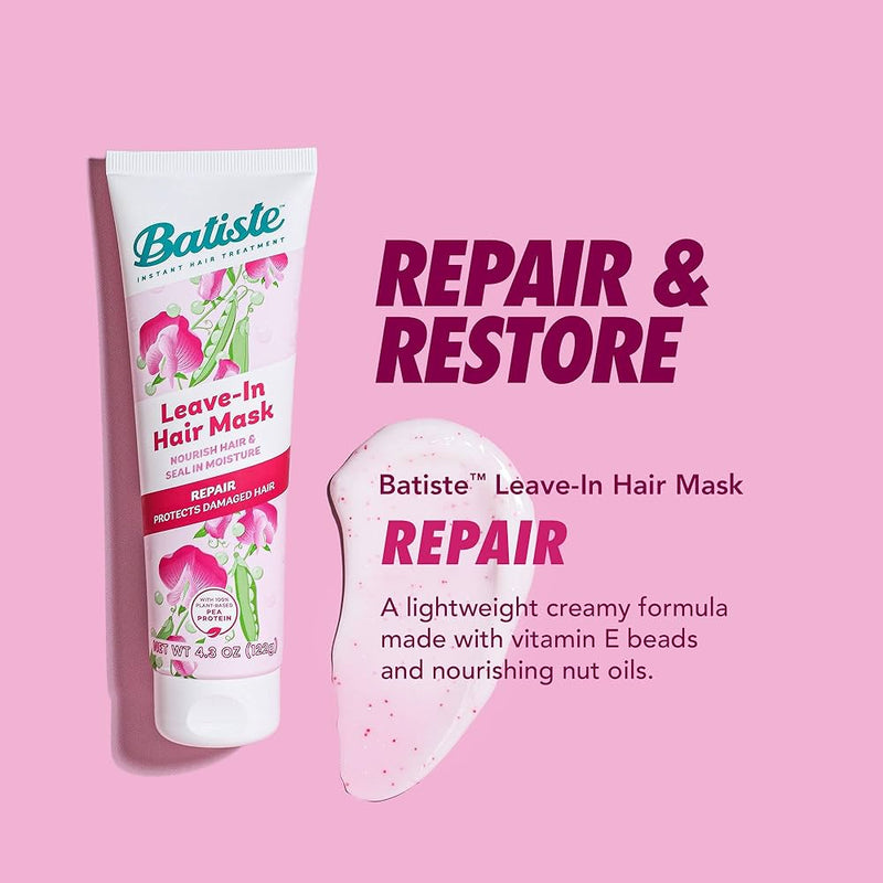 Batiste Smooth Leave In Hair Mask, Hair Treatment to Nourish and Seal in Moisture, Hair Care for Women