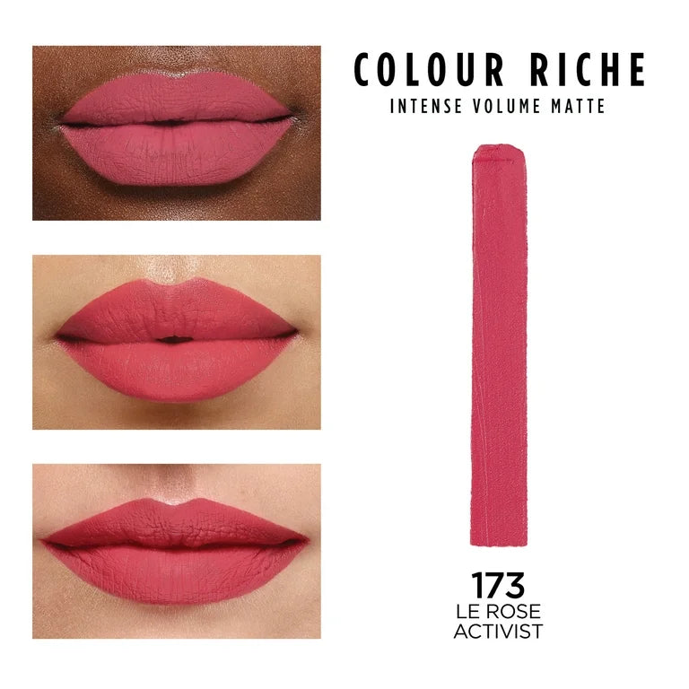 Loreal Paris Colour Riche Intense Volume Matte Lipstick 173 Le Rose Activist
