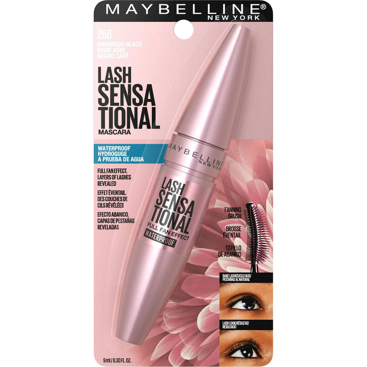 Maybelline  New York Lash Sensational Mascara 258 Brownish Black Water Proof