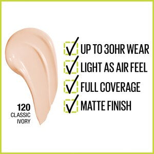 Maybelline Super Stay Longwear Liquid Foundation Up To 30Hr Active Wear Foundation310 Sun Beige