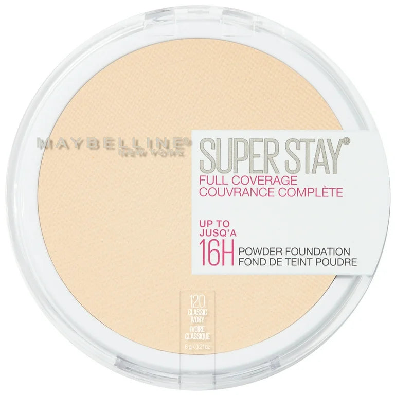 Maybelline Super Stay Full Coverage Powder Foundation 120 Classic Ivory