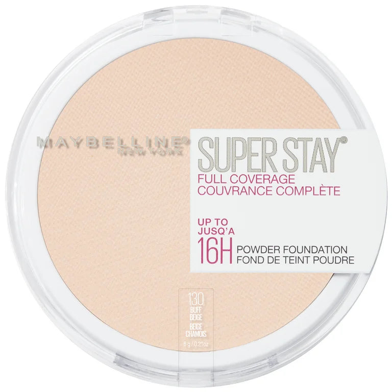 Maybelline Super Stay Full Coverage Powder Foundation 130 Buff Beige