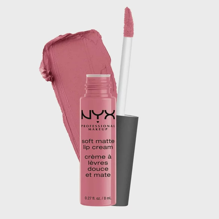 NYX Soft Matte Lip Cream, Lightweight Liquid Lipstick Istanbul