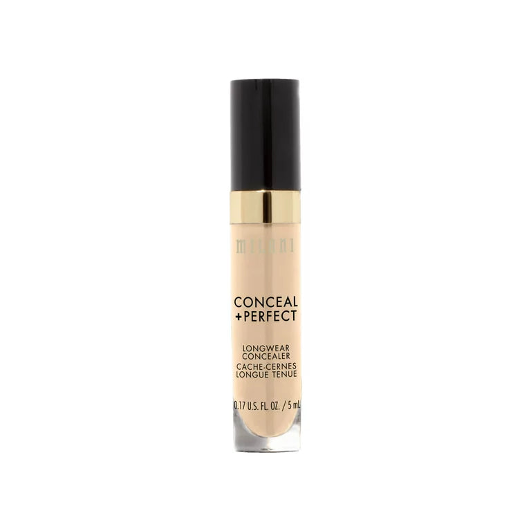 Milani Conceal + Perfect Longwear Liquid Concealer, Light Vanilla