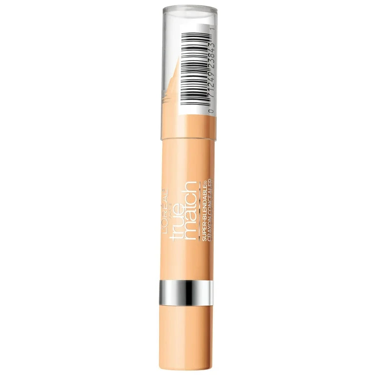 Loreal Paris True Match Crayon Concealer, W 1-2-3 Fair/Light Warm