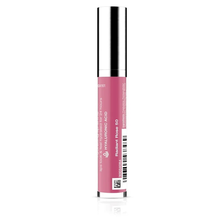 Neutrogena Hydro Boost Hydrating Lip Shine 50 Radiant Rose  - 0.1oz