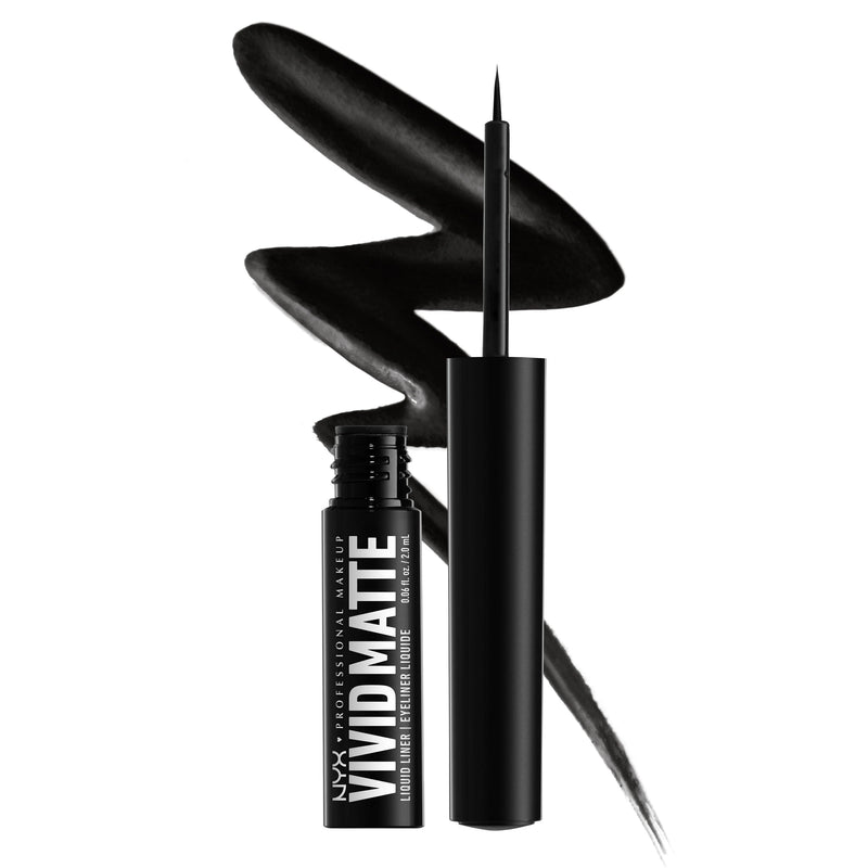 NYX Professional Makeup Matte Liquid Liner Waterproof Eyeliner - BlacK