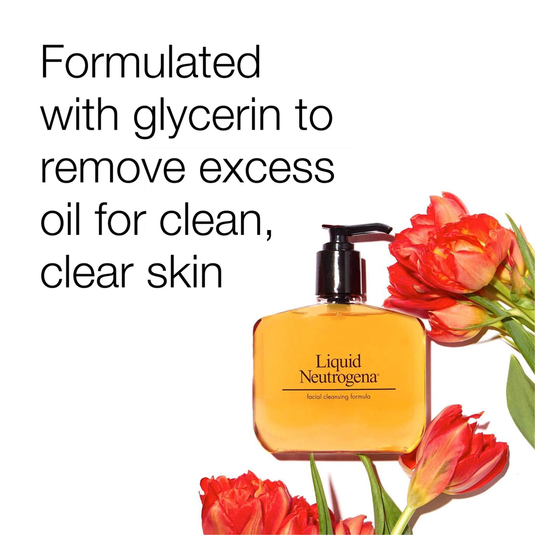 Neutrogena Liquid Fragrance-Free Mild Gentle Face Cleanser - 8 fl. oz