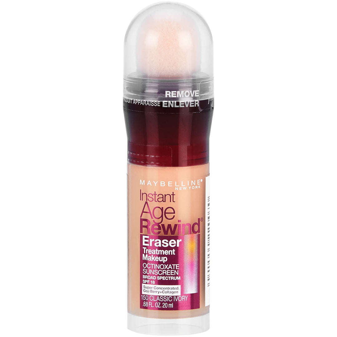 Maybelline Instant Age Rewind Eraser Treatment Makeup, SPF 18, 150