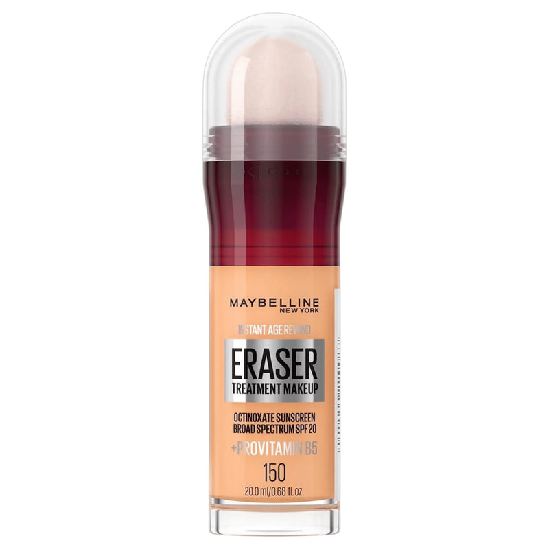 Maybelline Instant Age Rewind Eraser Treatment Makeup, SPF 20 Light Medium Neutral 150