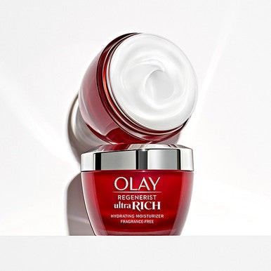 Olay Regenerist Ultra Rich Hydrating Moisturizer Fragrance free Made In Usa 48 Gram