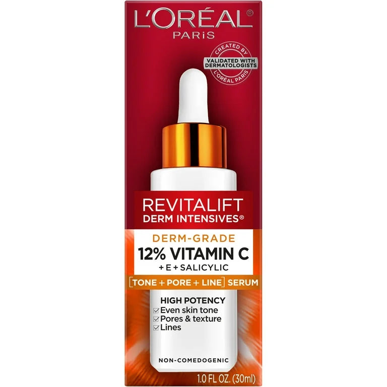 L'Oreal Revitalift 12% Pure Vitamin C Serum – Brightening