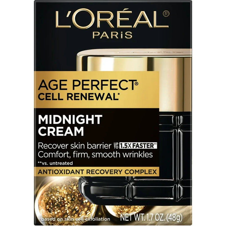 Loreal Paris Age Perfect Cell Renewal Midnight Cream, Antioxidants 48g