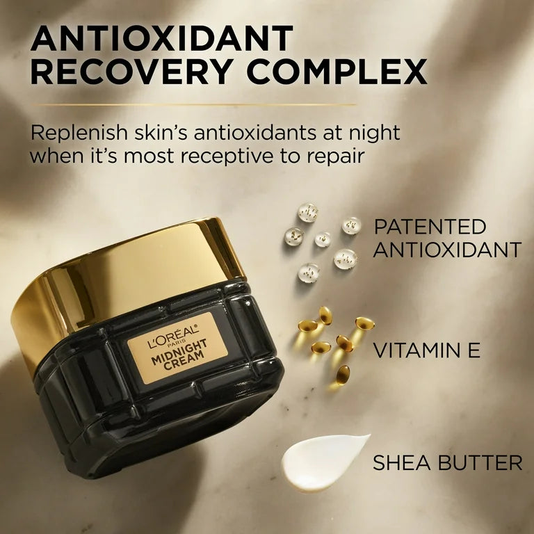 Loreal Paris Age Perfect Cell Renewal Midnight Cream, Antioxidants 48g