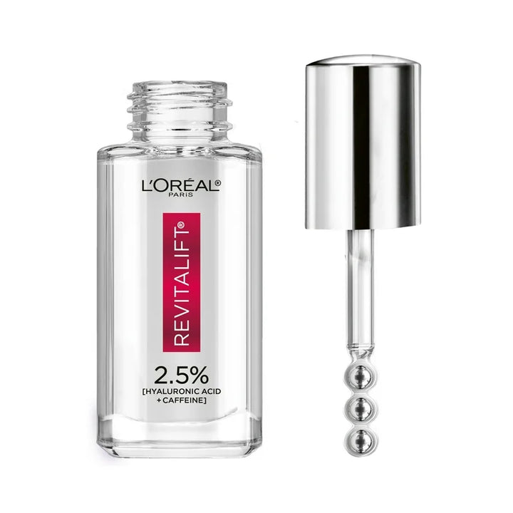 Loreal Paris Revitalift 2.5% hyaluronicCaffeine Eye Serum, Replumps, 0.67 fl oz