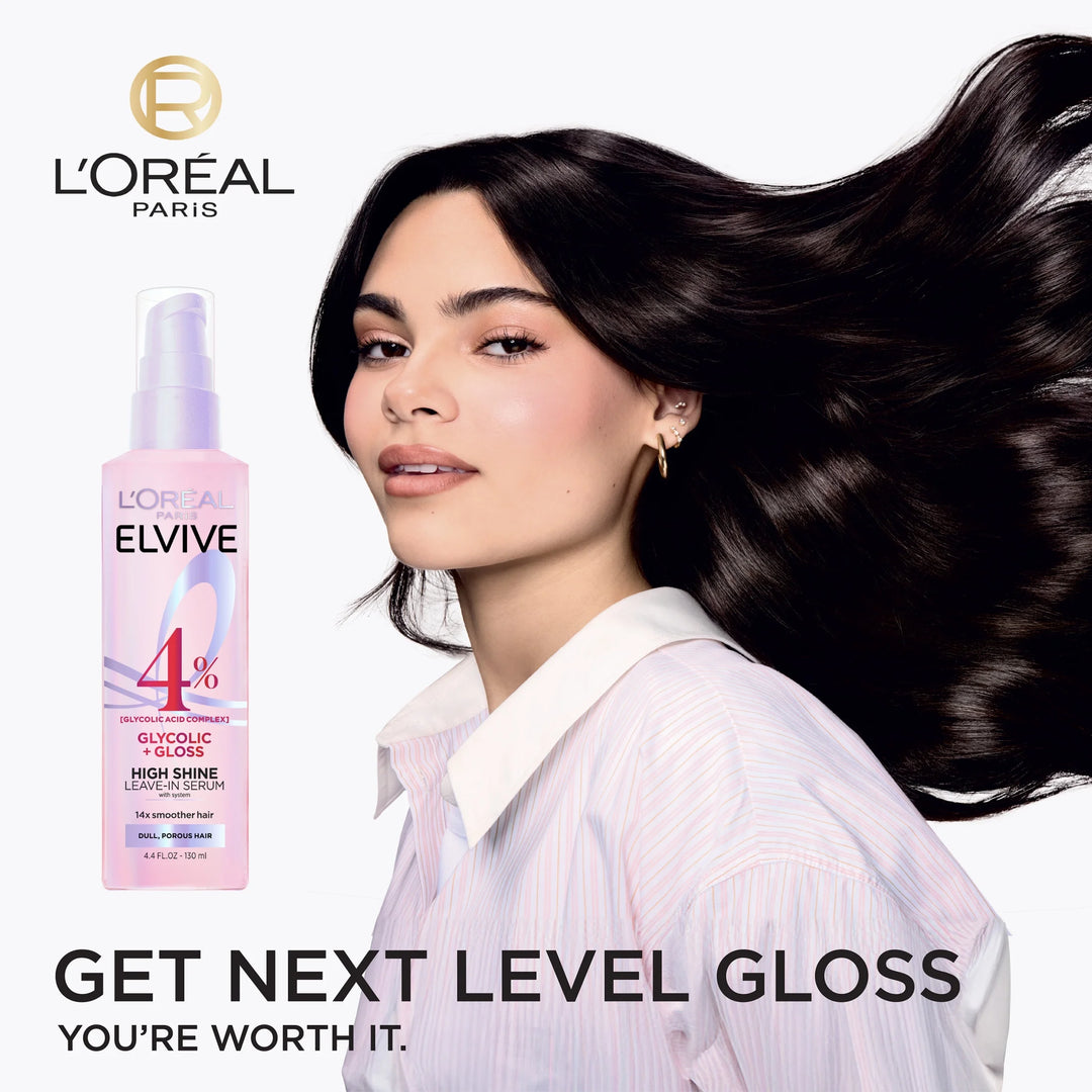 Loreal Paris Elvive Glycolic Gloss Shine Enhancing Serum 130ml