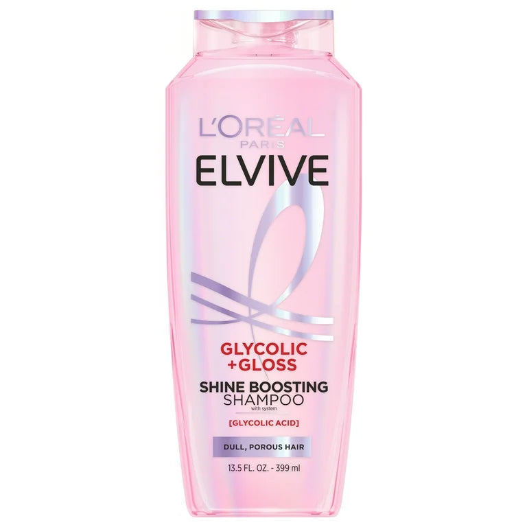 Loreal Elvive Glycolic Gloss Shine Boosting Shampoo 399ml