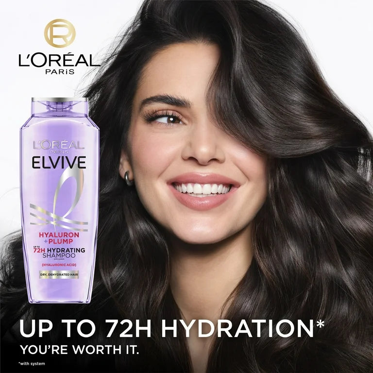 Loreal Elvive Hyaluron Plump Hydrating Shampoo 399ml