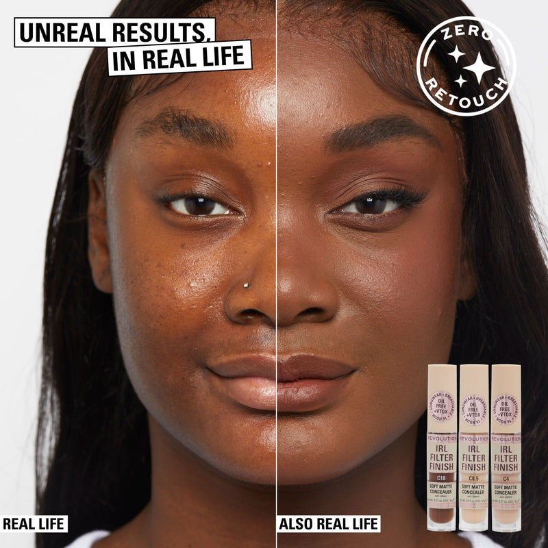 Revolution IRL Filter 16H Hydrating Full Coverage Concealer C16