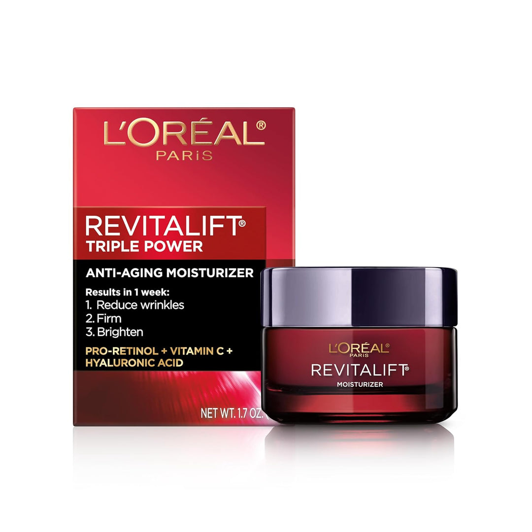 Loreal Paris Revitalift Triple Power anti-aging moisturizer